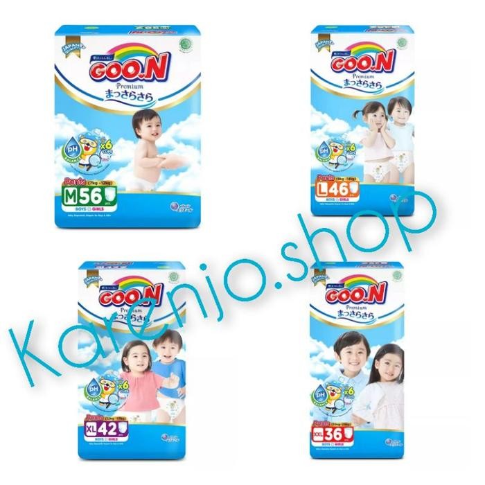ot2q- Goon Premium Popok Massara Sara Super Jumbo Pants Xxl 36 ; Xl 42 ; L 46 ; M 56