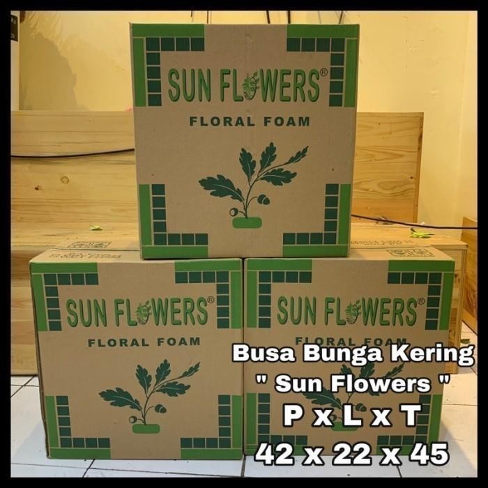 Floral Foam / Oasis / Busa Gabus Kering /Media Tanam Bunga Plastik