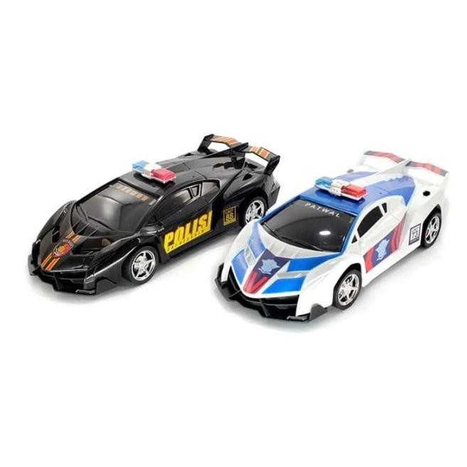 Terlaris Mobil Remot Control Mainan Anak Remot Control Lamborghini Police RC Indonesia Polisi
