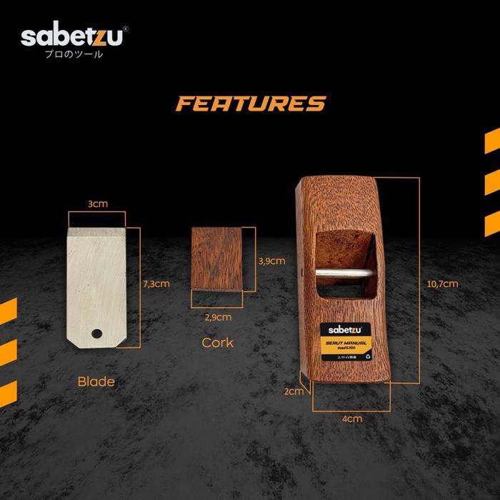 DIV1 Alat Serut Kayu Mini Hand Planer Sabetzu Kayu Mini Ketam Mini Alat Serutan Kayu Kecil