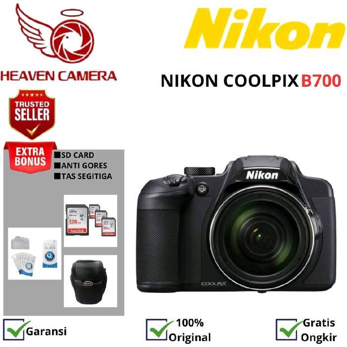 KAMERA NIKON COOLPIX B700 / NIKON B700 - NOBOX TUKAR TAS, PAKET STANDART