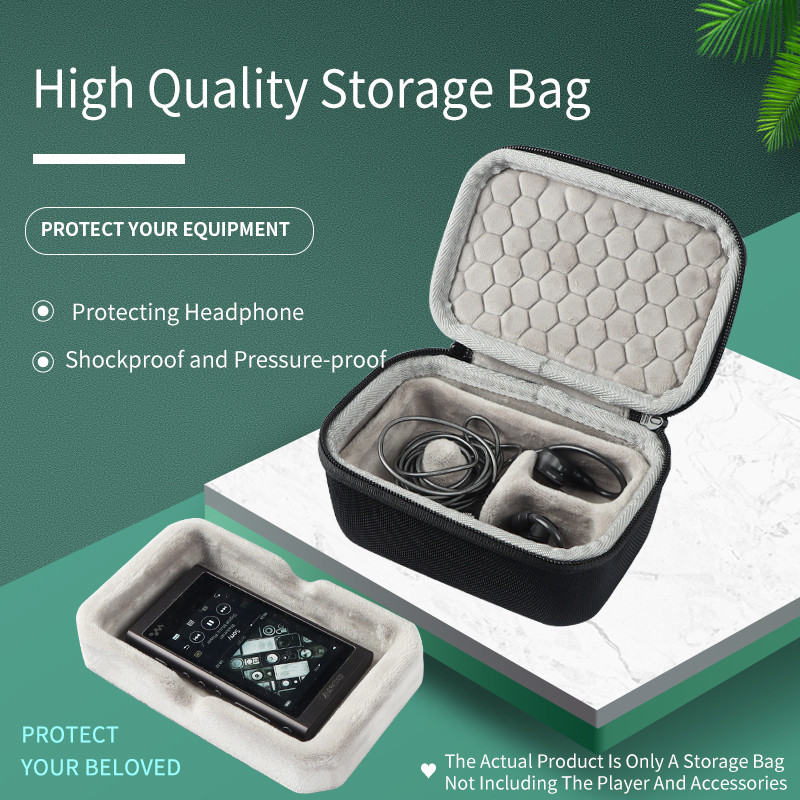 Carrying Case for Sony Walkman NW-A306 NW-A307 NW-WM1AM2 NW-WM1ZM2 NW-WM1A WM1Z NW-ZX300A ZX500