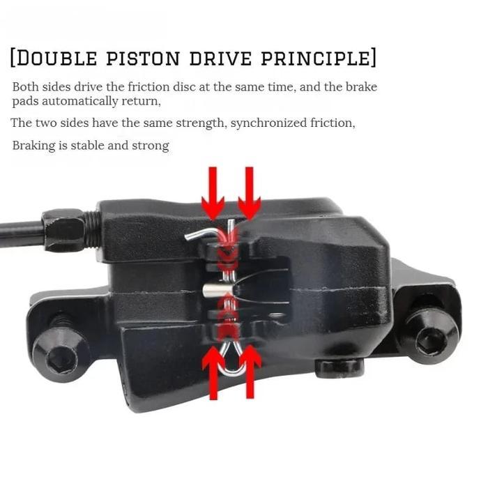 Meroca HD-800 Brakeset Brake Set Rem Cakram Hidrolis Sepeda Disc Brake Hydraulic Sepeda MTB