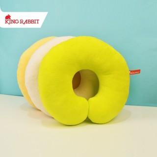 King Rabbit Neck Pillow Bantal Leher Travel