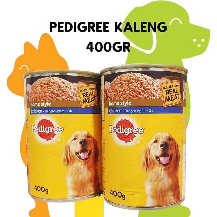 dog food /pedigree dog 400 gr/makanan basah anjing