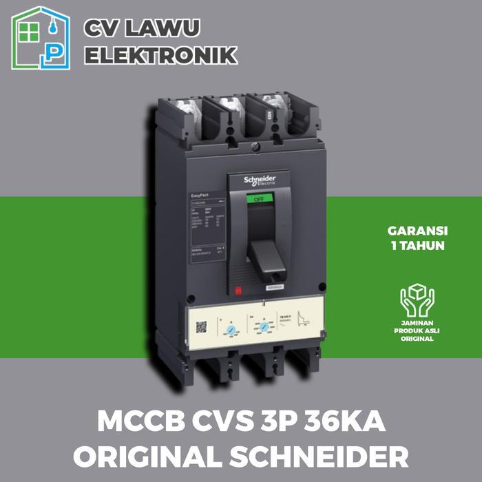Mccb 3P Schneider Cvs250F 200A 250A 3 Phase