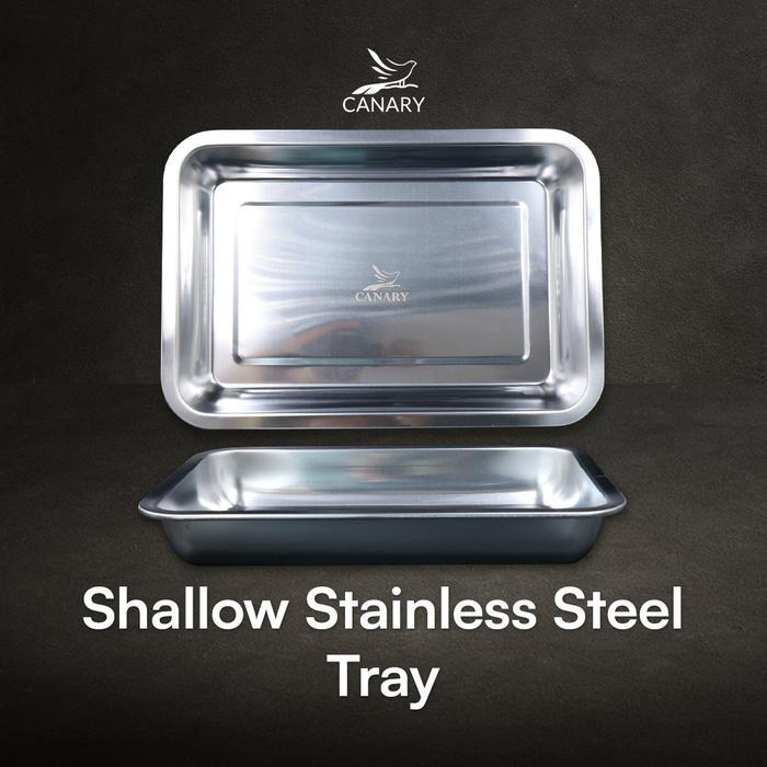 Happycall - Nampan Stainless Steel Ceper Tebal Aesthetic Persegi Panjang Anti Karat Premium Baking