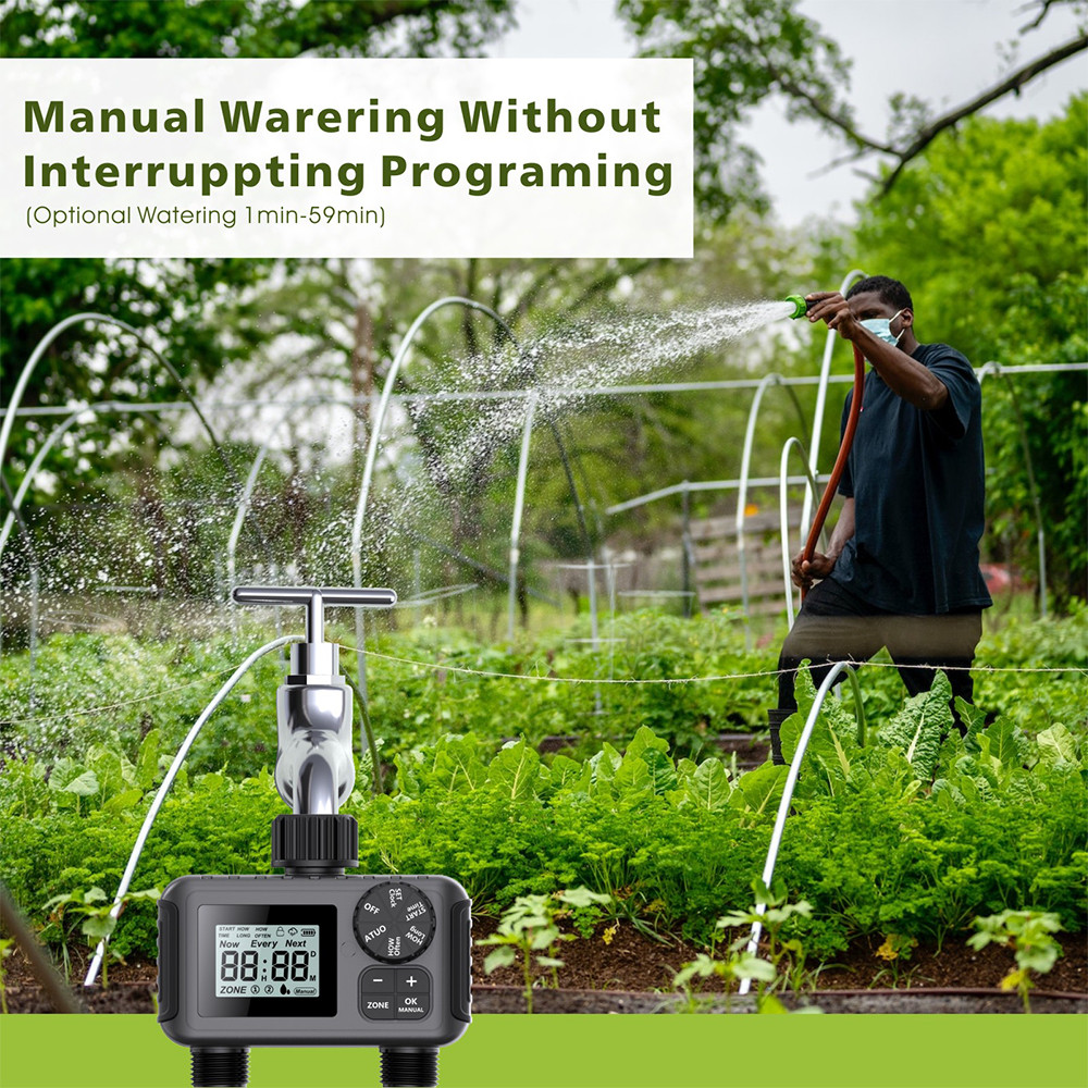 Smart Irrigation Timer Automatic Watering Timer Rain Delay Sprinkler Programmable Irrigation