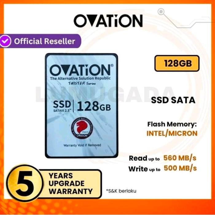 Ovation SSD 2.5" SATA 3 128GB 256GB 512GB 1TB Solid State Drive Internal SATA III
