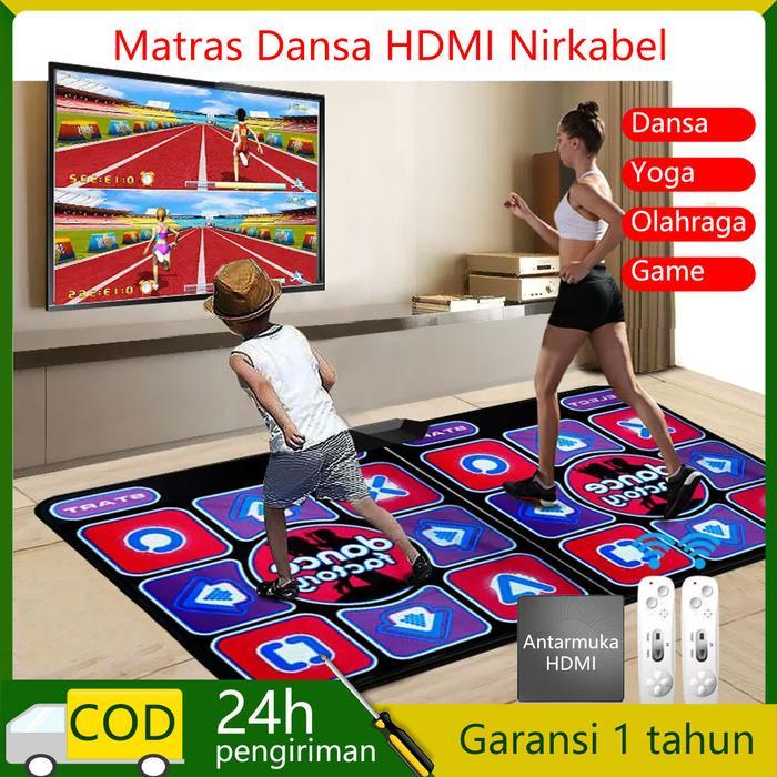 Wireless Dancing Pad for 2 people TV Dance Mat 2 Game Controller