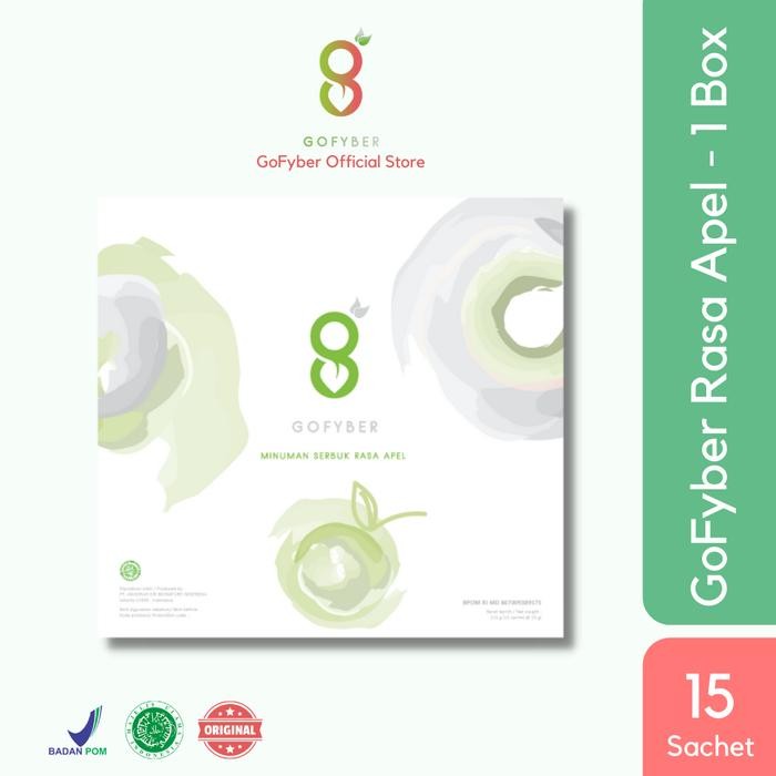 

oW.galiban - Gofyber Fiber Drink Rasa Apel 1 Box Minuman Serbuk Pelangsing Sehat