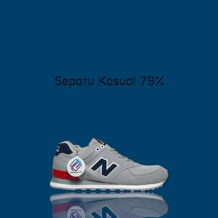 Promo Sepatu Kasual Pria Wanita Nb574 Sneakers Casual Shoes