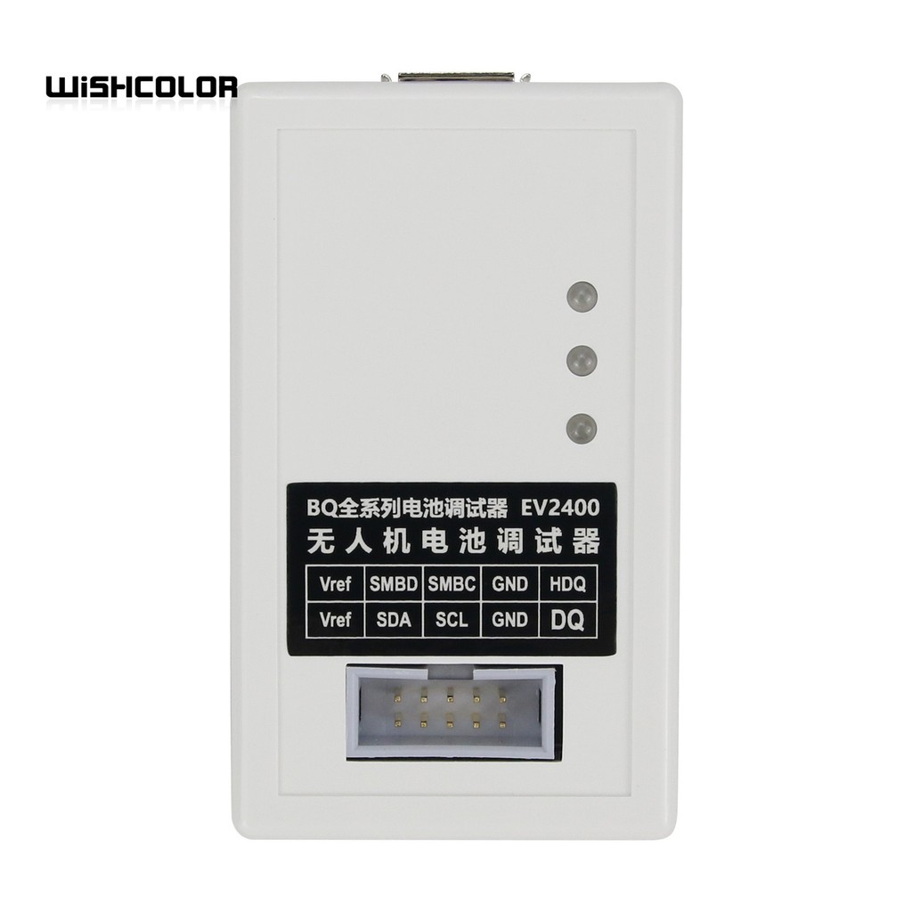 Wishcolor Ev2400 Battery Metering Chip Programmer Uav Battery Debugger Compatible With Ev2400 Ev2300
