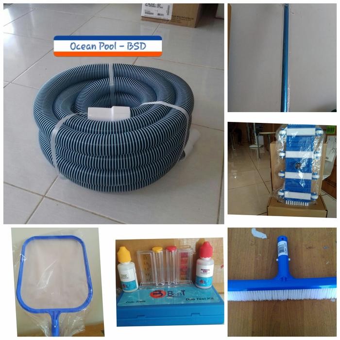ALAT VACUUM KOLAM RENANG SET LENGKAP BOOST