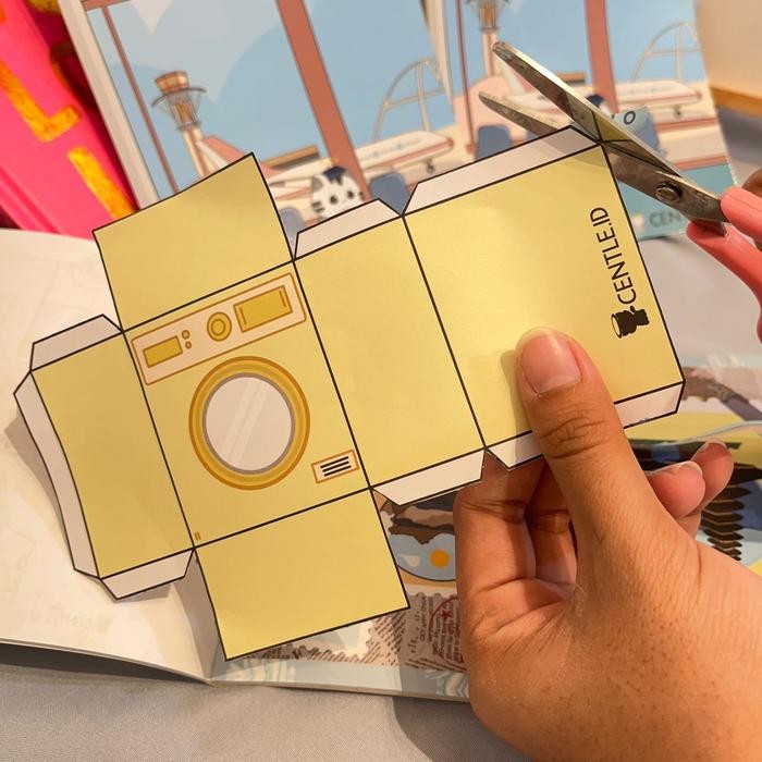 

Buku Papercraft Bergambar Centle Part Ii Buku Origami Lipat