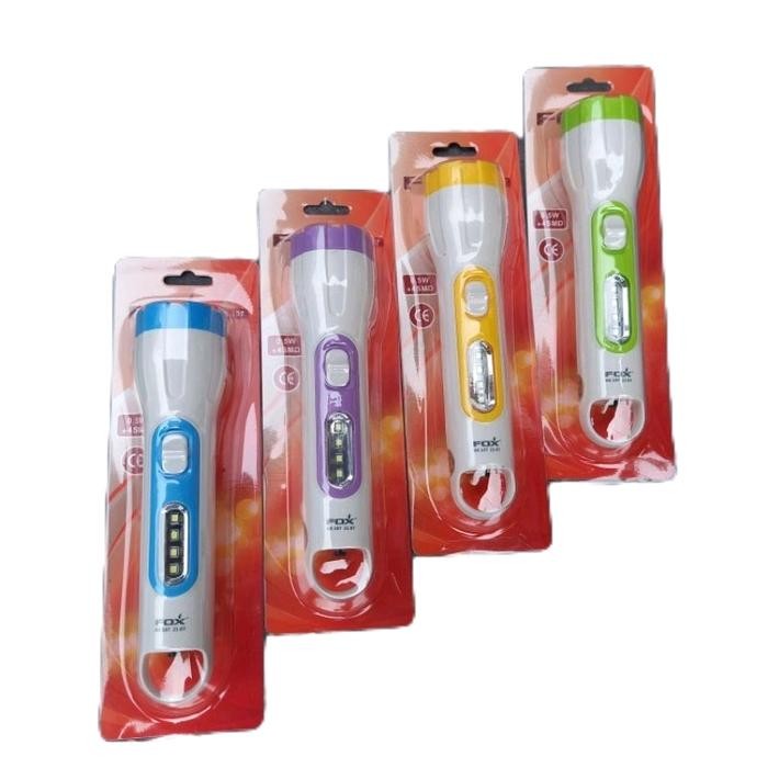 Senter Fox Senter Tangan Lampu Emergency Terang