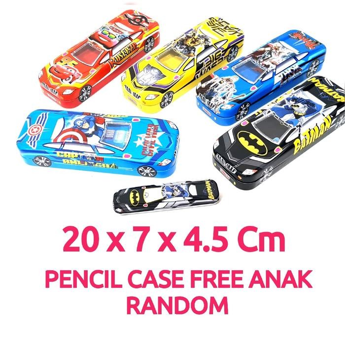 

Kotak Pensil Kaleng Mobil BONUS Anak 93 RANDOM