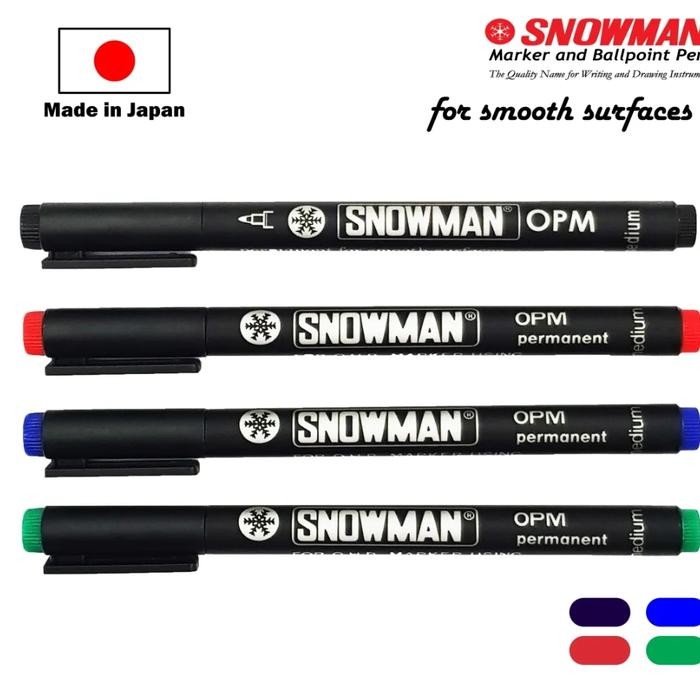 

NEW PRODUK SPIDOL OHP PERMANENT SNOWMAN SET 4 WARNA WARUNG ARA67