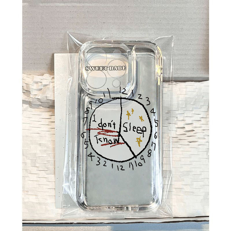 Kreatif Begadang Soft Jam Biologis Case Hp Vivo Y400 V60 V40 Lite 5G Y19S Pro Y03 Y03T Y29 5G V50 Li