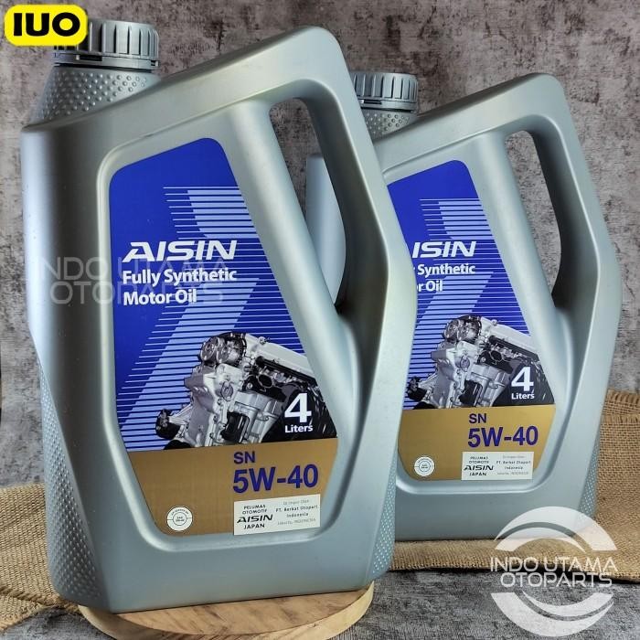 Oli Aisin Fully Synthetic SN/CF 5W-40 4 Ltr