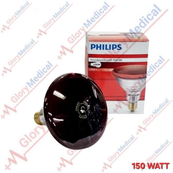 Lampu Infra Red Bohlam Infra Merah Philips PAR38E 150 W Infrared