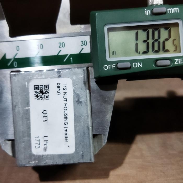 T12 NUT HOUSHING - NUT SEAT UNTUK T 12 NUT LEAD SCREW