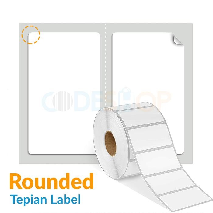 

Label Stiker Thermal 33X15 Mm Codeshop 3 Line Core 1 Inch Isi 10.000