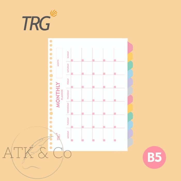 

Pembatas Binder Loose Leaf B5 TRG 12 Tab - Monthly Planner Divider