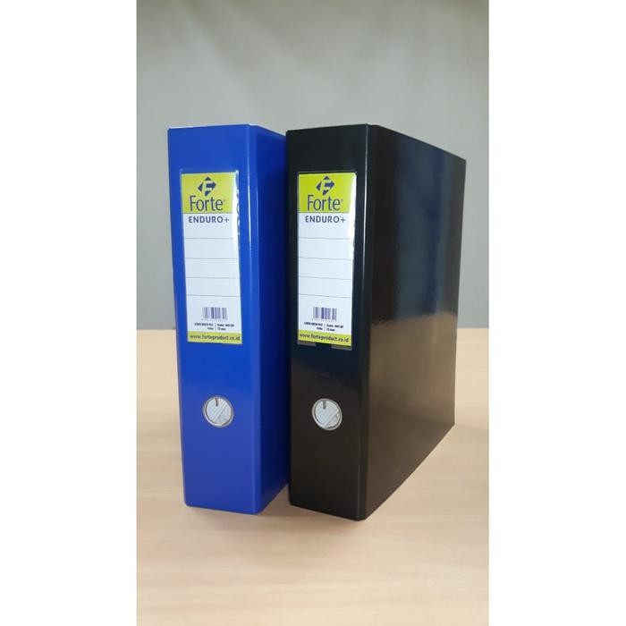 

Forte Ordner Folio F4 50mm 1402 Black & Blue Enduro+ / Binder Dokumen