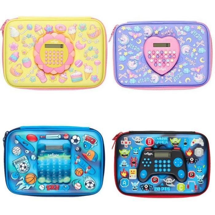 

SMIGGLE CALCULATOR HARDTOP PENCIL CASE