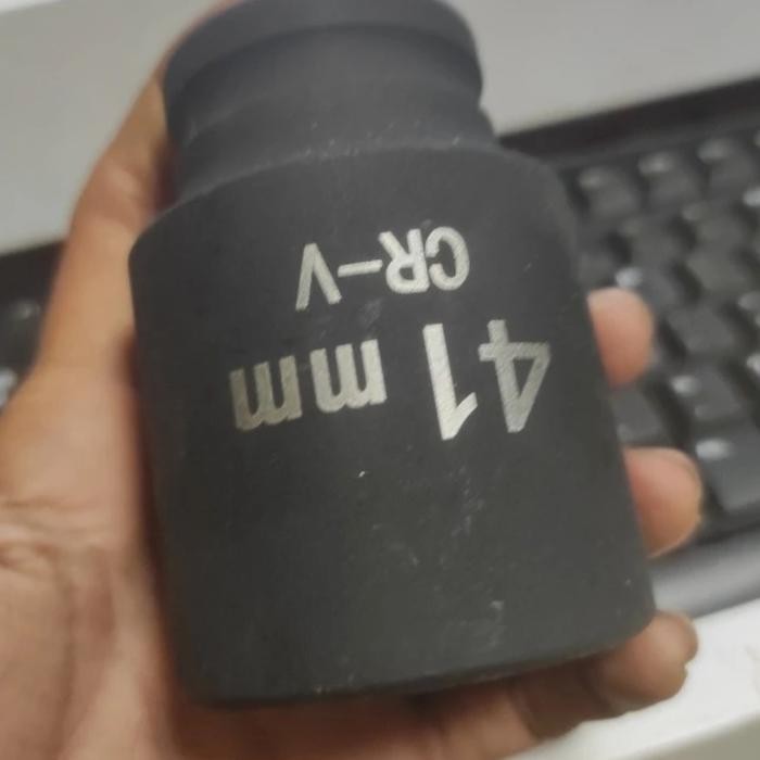 Deep Impect Socket 3/4 " 41Mm Mata Kunci Sock Cr-V-41 Mm