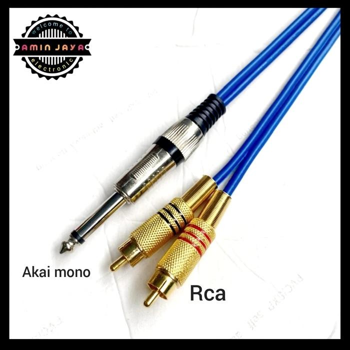 Kabel Jack Akai Mono To Rca