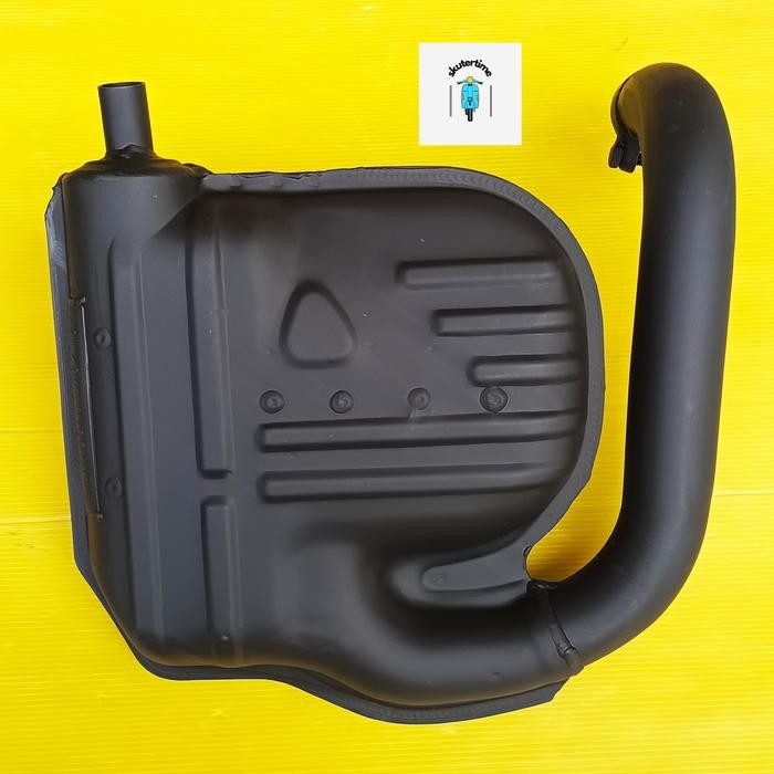 KNALPOT VESPA ORI SITO PLUS ITALY UNTUK PX EXCEL SPRINT LARGEFRAME