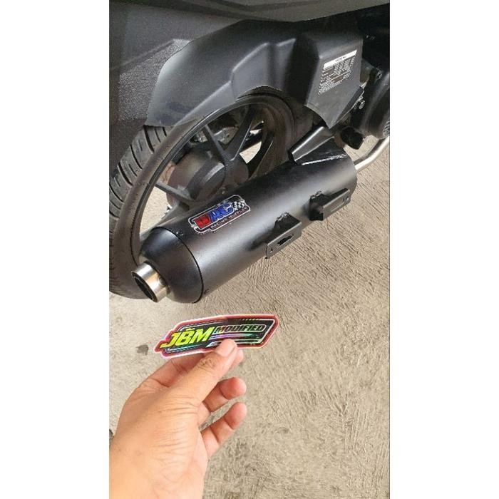 KNALPOT COPY CMS TABUNG VARIO MOTOR BEAT,SCOOPY,GENIO,BEAT DELUXE BY WRC ORIGINAL