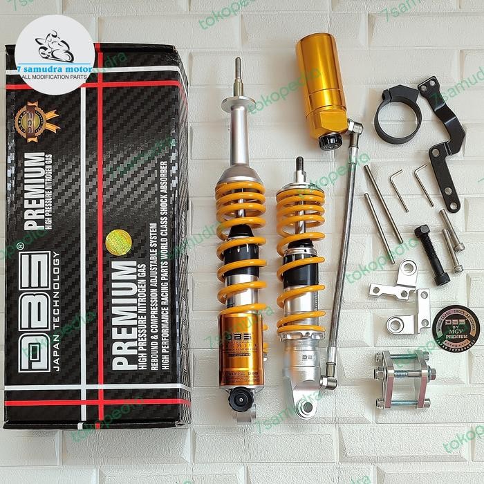 shock dbs 611 premium Klik Compression fungsi motor Vespa Sprint