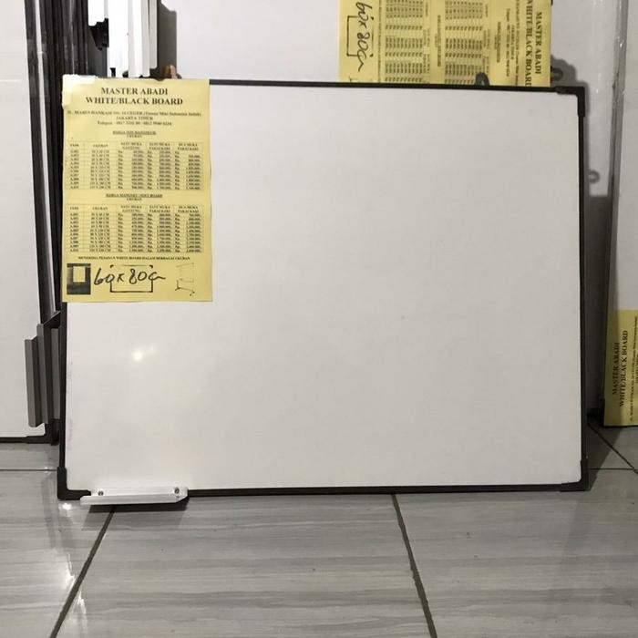 

NEW PRODUK WHITEBOARD NON MAGNETIK 60X80CM TUTI FRUITY