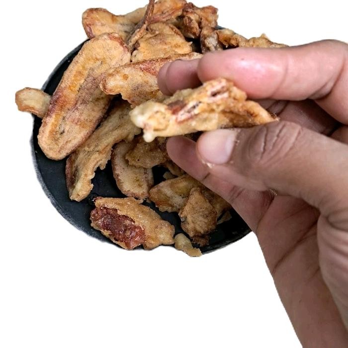 

DISKON 1kg Sale Pisang Goreng Khas PurwoGrobogan Makanan Cemilan Snack Jajanan Crispy Manis READY