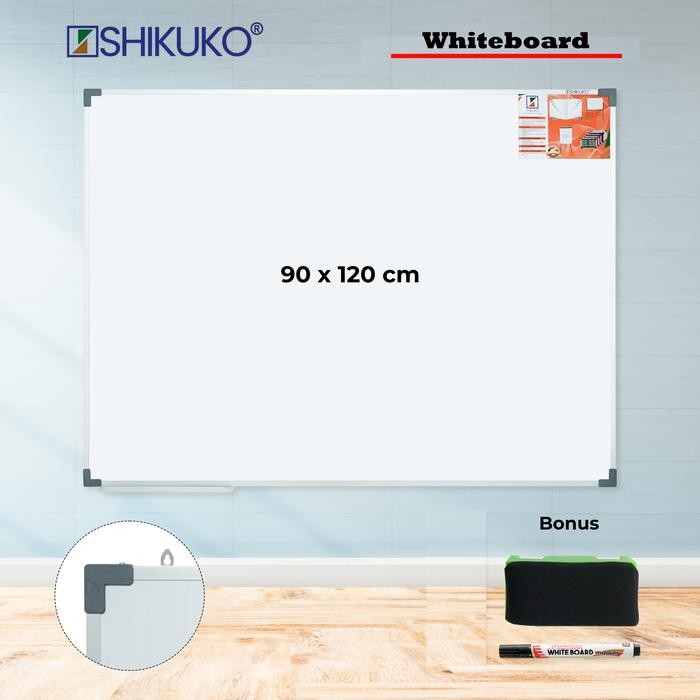 

NEW PRODUK PAPAN TULIS WHITEBOARD 90 X 120 HPL TUTI FRUITY
