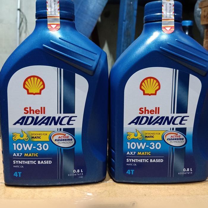 OLI MESIN SHELL ADVANCE AX7 MATIC 10W-30