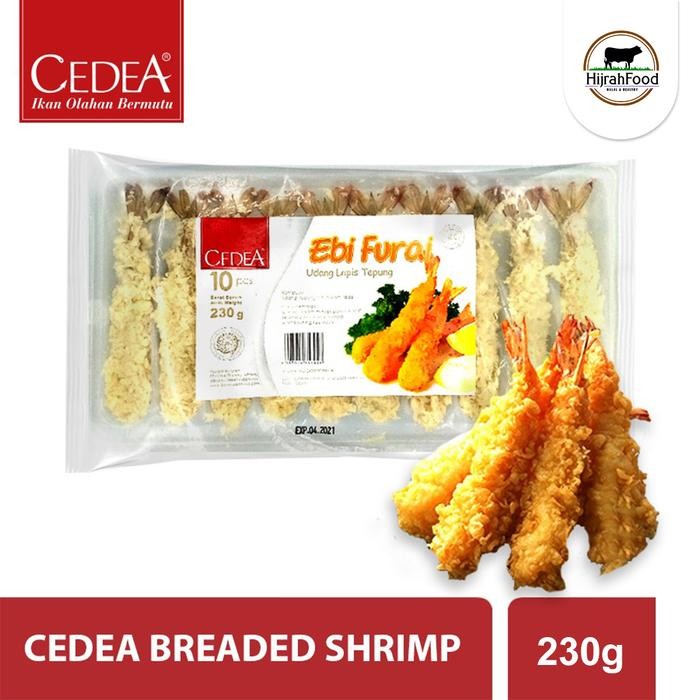 

Pilihan- Cedea Ebi Furai Breaded Shrimp Udang Tepung Ala Jepang - 10 Pcs