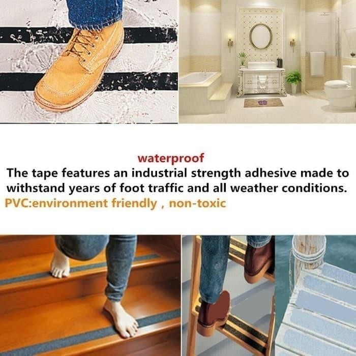 

Anti Slip Tangga Lakban Kasar Safety Walk Ukran 5Cmx18,2M Isolasi