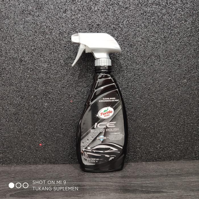 Terbaik Turtle Wax Ice Black Polish Pengkilap Mobil Motor Hitam Synthetic Wax 100% Ori