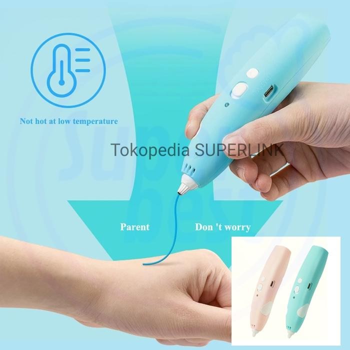 

Deli Diy 3D Drawing Printing Pen Kids Toys Mainan Anak Kreativitas