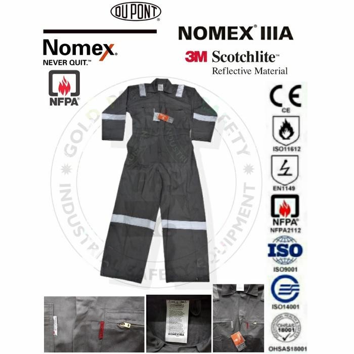 Coverall Nomex 3A Safety Wearpack Nomex IIIA WEARPACK FRC NOMEX
