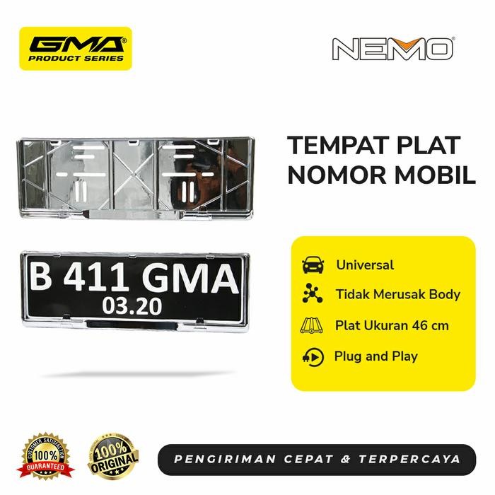 Termurah Nemo Tempat Plat Nomor Mobil