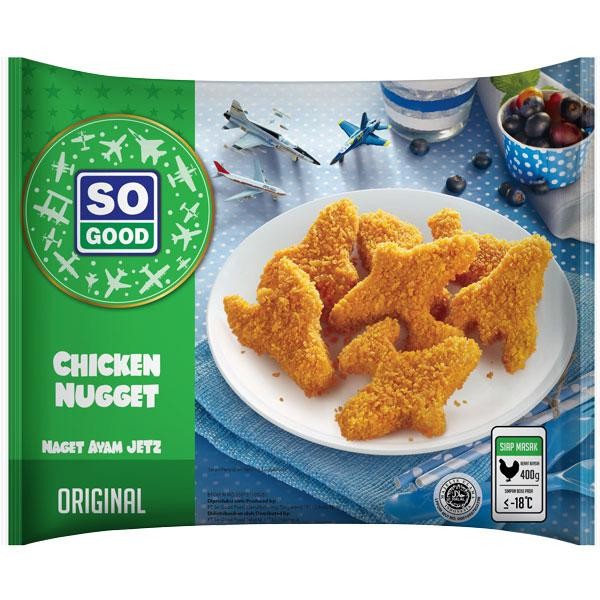 

Pilihan- So Good Jets Nugget 400 Gr