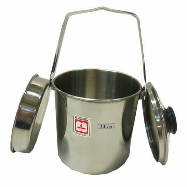 Rantang Tunggal Stainless 14Cm Maspion