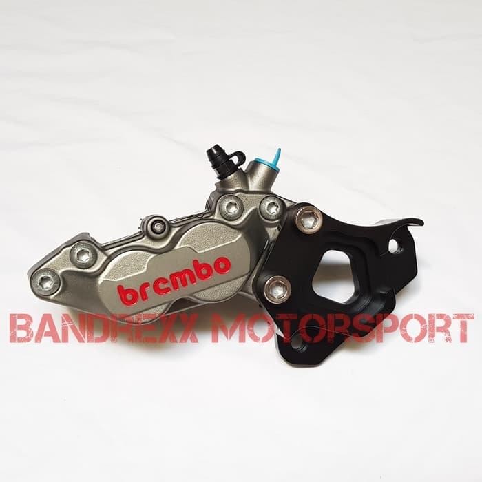 KALIPER BREMBO 4 PISTON ORIGINAL + BRACKET DISC 300MM FOR YAMAHA XMAX