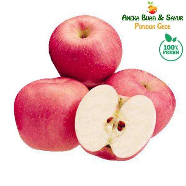 Pilihan- Buah Apel Fuji Merah Segar 1Kg