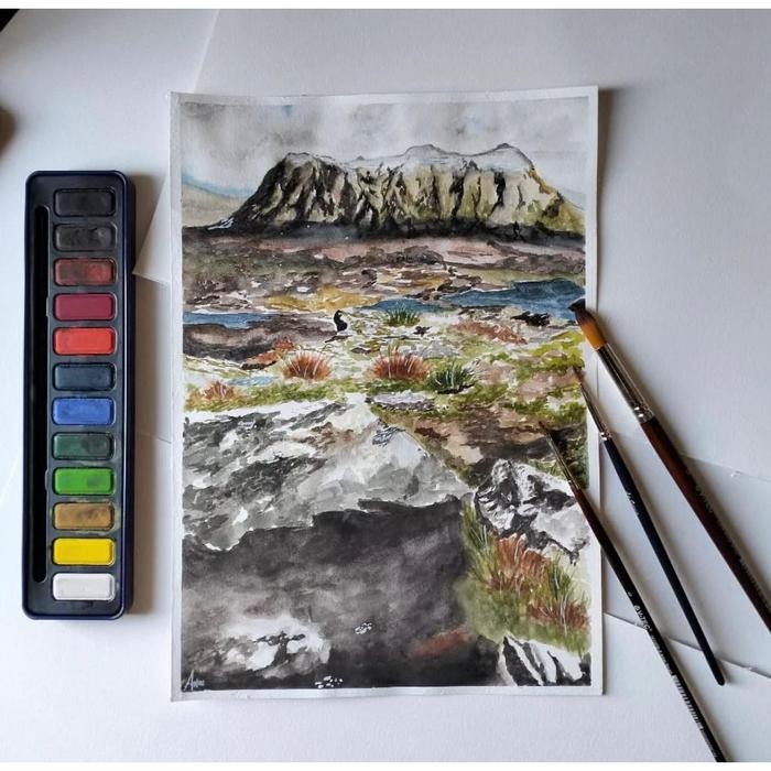 

Bisa E-Faktur! Degoya Solid Watercolor Tin Box